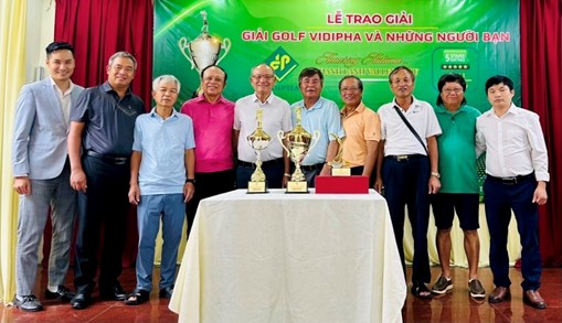 Lễ trao giải cho các Golfer