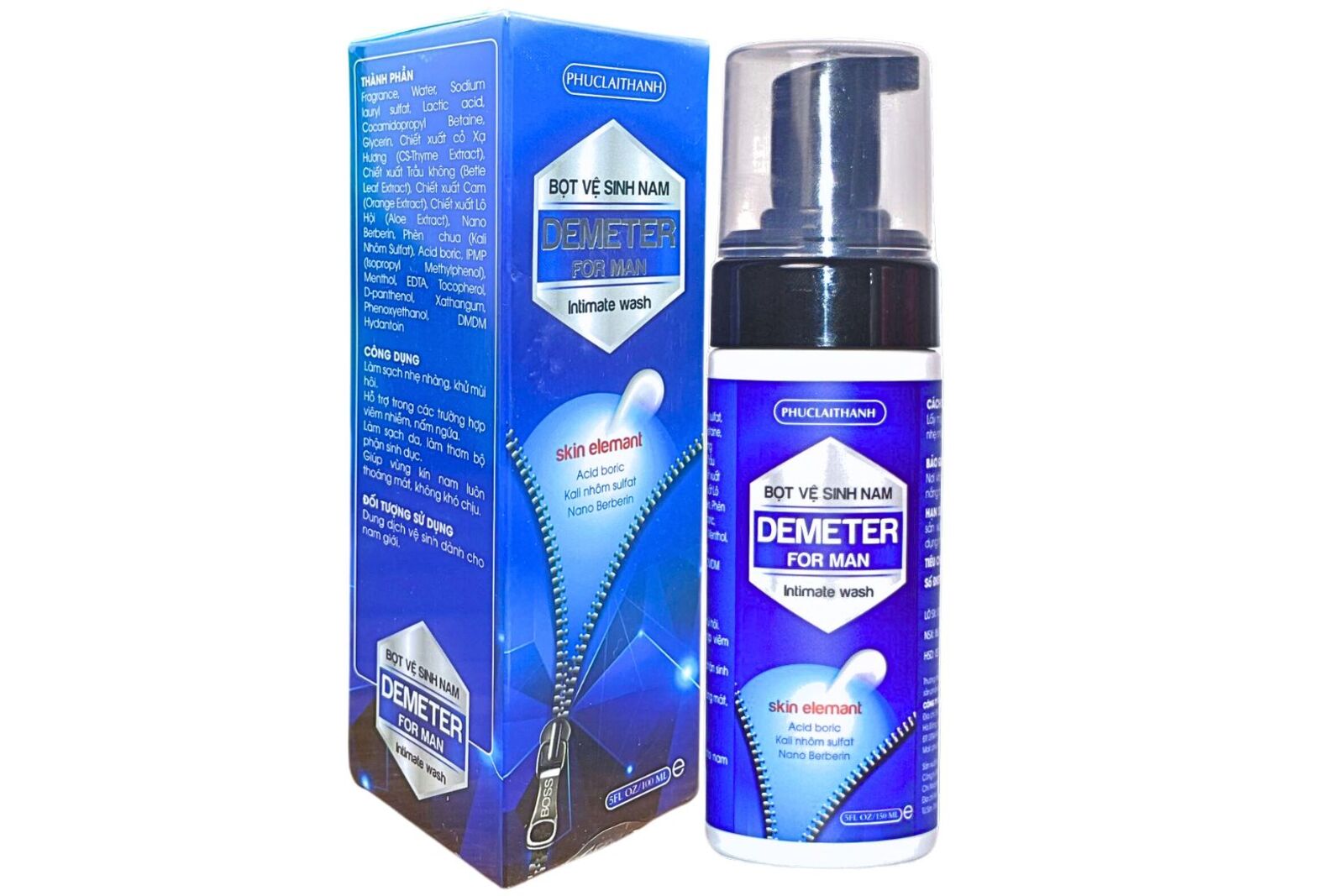 BỌT VỆ SINH DEMETER NAM Loại 100ml