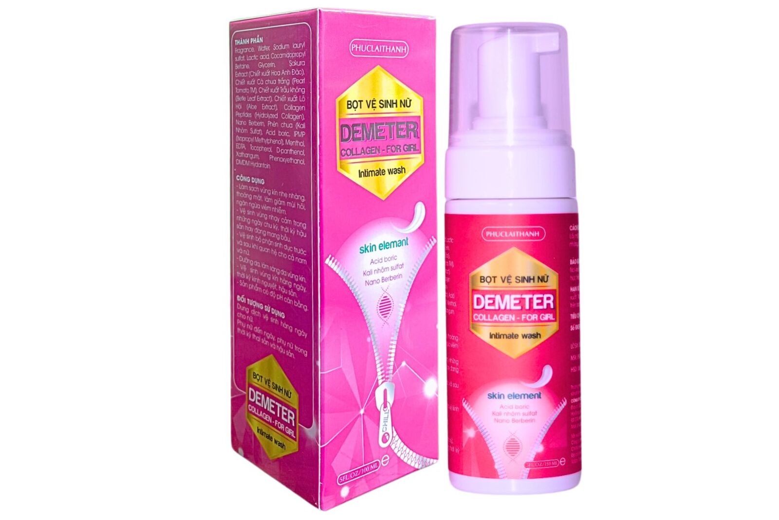 BỌT VỆ SINH DEMETER NỮ Loại 100ml