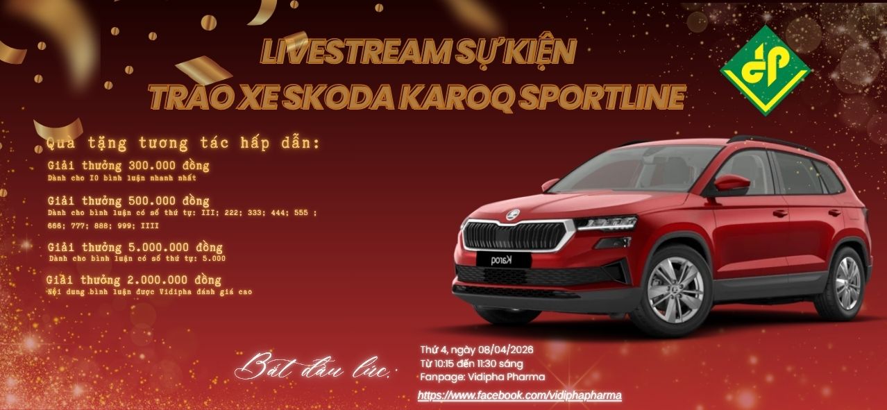 Livestream sự kiện Trao xe Skoda Karoq Sportline